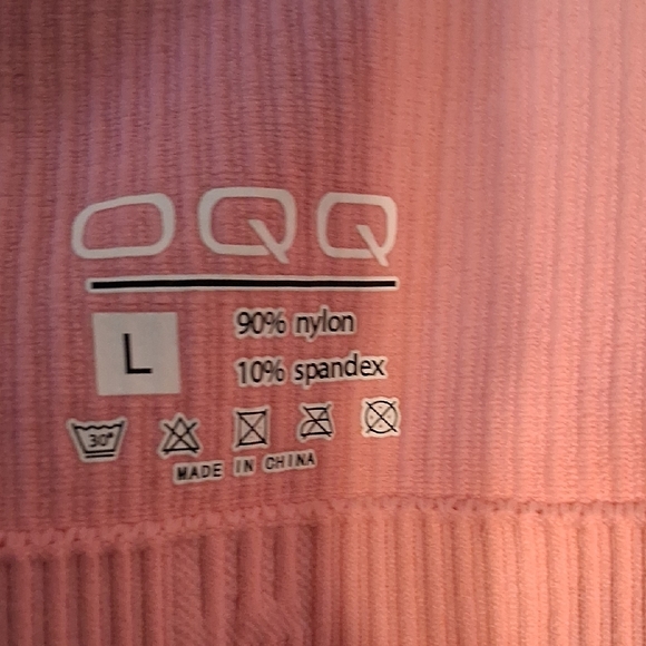 Pink Ribbed Mini Dress and Romper Set - Picture 3 of 6